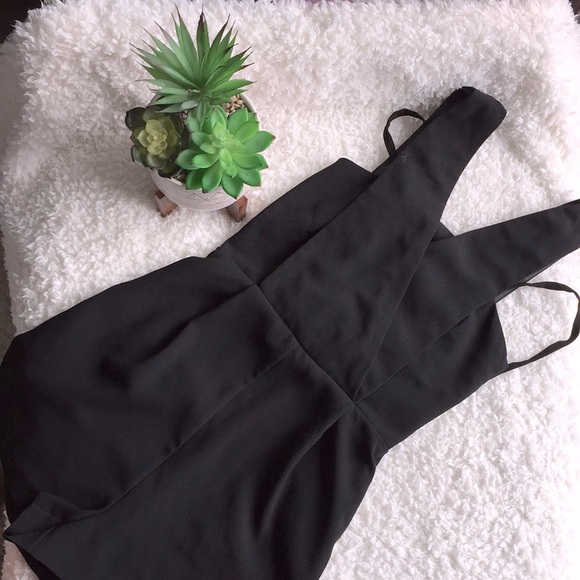 Topshop Pants - TopShop romper playsuit black